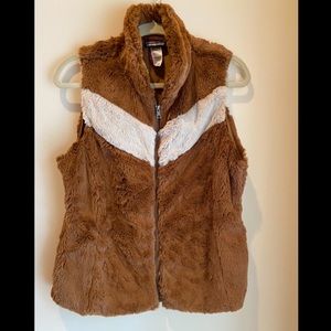 Patagonia vest with chevron detail